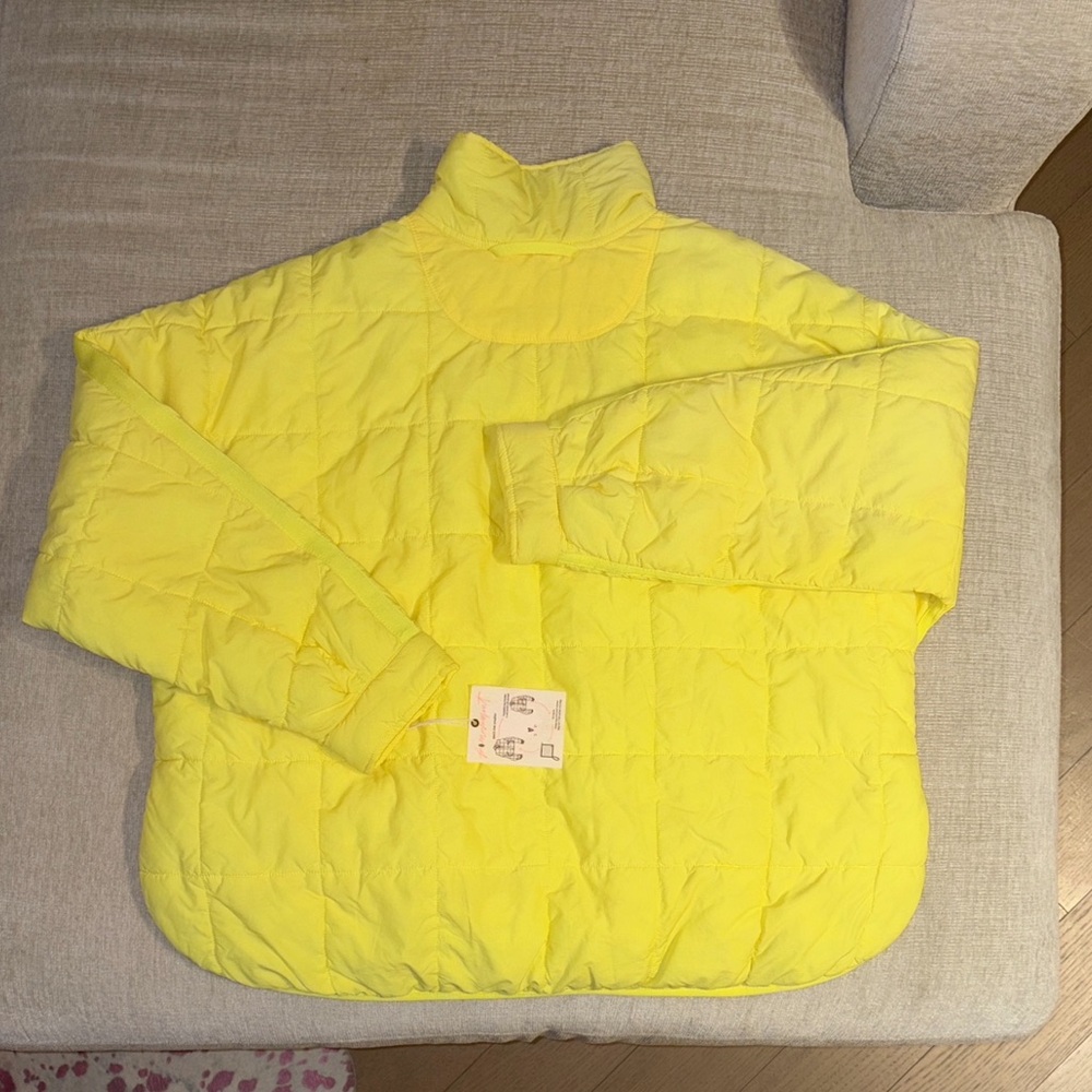 FP Movement Pippa Packable Puffer Jacket Free People Blinding Lights Medium New - Picture 8 of 10